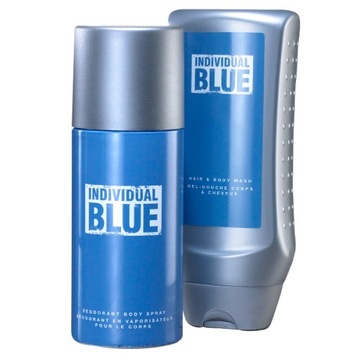 Zestaw avon Individual Blue [Dezodorant + Żel]