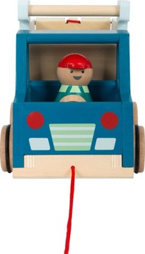 Маленький ножной самосвал