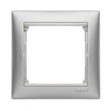 LEGRAND VALENA RAMKA POJEDYNCZA ALUMINIUM