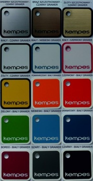 IDENTYFIKATOR PERSONALNY IMIENNY PLAKIETKA GRAWER MAGNES 9 x 4 cm