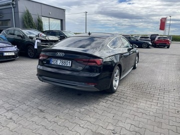 Audi A5 F5 Sportback 2.0 TDI 190KM 2018 Audi A5 Sportback Quattro Sline Skóra