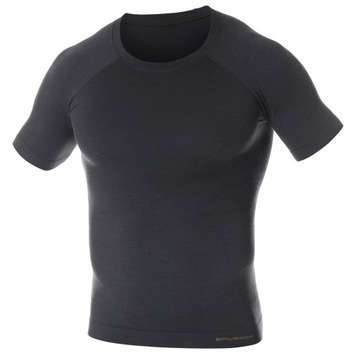 BRUBECK KOSZULKA TERMOAKTYWNA MĘSKA ODDYCHAJĄCA TREKKING WEŁNA MERINO XL