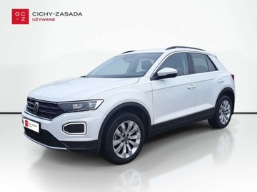 Volkswagen T-Roc I SUV 1.5 TSI ACT 150KM 2020 Volkswagen T-Roc Salon PL, Vat 23, Serwis Aso, Pakiet Zimowy, Bezwypadkowy