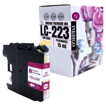 Tusz zamiennik LC-223Y do BROTHER MFC-J 1140 4420