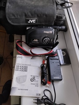 Kamera JVC GR-A280 , VHS-C PIĘKNY STAN, SPRAWNA.