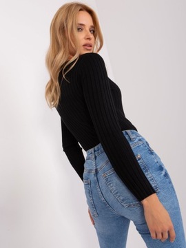 Классический ЖЕНСКИЙ СВИТЕР приталенного кроя в полоску