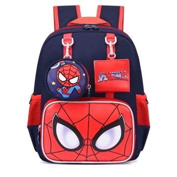 Plecak szkolny SPIDERMAN z Portfelem i Etui
