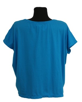 Koszulka t-shirt BENETTON oversize bawełna XS/S