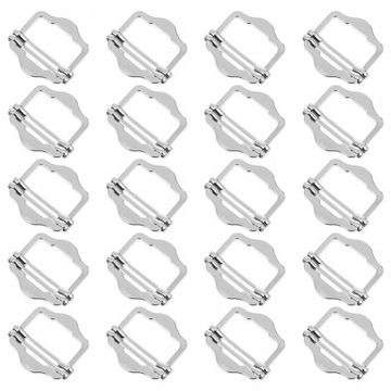 50pcs Pasek na ramię klamra klamry klamry Układ