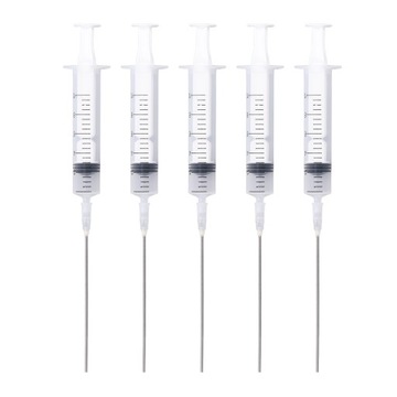 STRZYKAWKA Z IGŁĄ STRZYKAWKI 10ML 5SZT