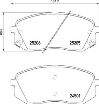ПЕРЕДНИЕ ДИСКИ+колодки BREMBO HYUNDAI TUCSON TL 302MM