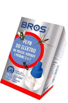 BROS PŁYN DO ELEKTRO NA MUCHY, KOMARY I MRÓWKI