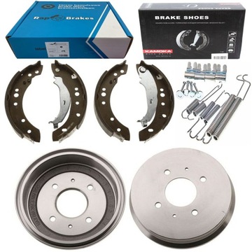 BĘBNY + SZCZĘKI + SPRĘŻYNKI SMART FORFOUR MITSUBISHI COLT Z3 VI 2004-2012
