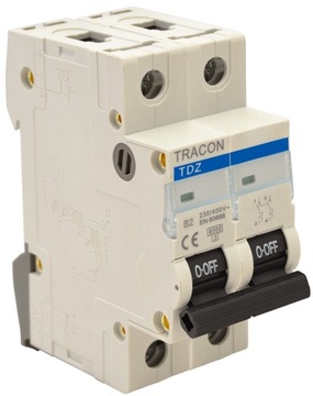 Wyłącznik nadprądowy Tracon Electric TDZ-2B-10