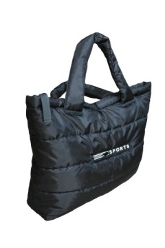 ЖЕНСКАЯ СУМКА-ШОППЕР СТЕГАНАЯ БОЛЬШАЯ СПОРТИВНАЯ A4