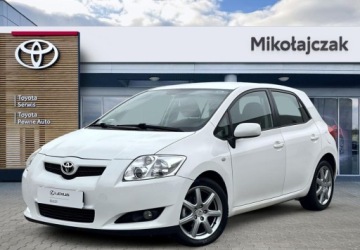 Toyota Auris I Hatchback 1.6 i 16V VVT-i 124KM 2008 Toyota Auris Toyota Auris 1.6 VVT-i SOL 1.6 Benzyna 124KM