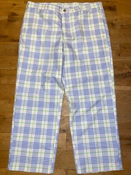 IZOD GOLFOWE MĘSKIE MODNE SPODNIE CHINOS W 38 L 30