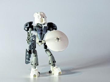 LEGO BIONICLE 8571 Нува Тоа Копака подержанный набор роботов б/у целиком
