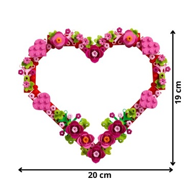 LEGO FLOWERS Creator GIFT WOMEN'S DAY кирпичи 40461 Тюльпаны +40638 Сердце