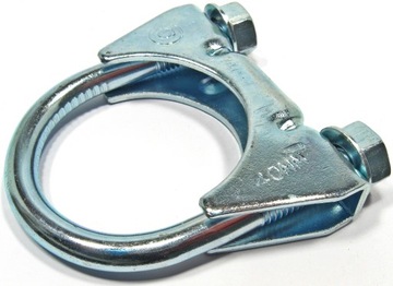 Obejma tłumika skręcana 40mm M8 - FISCHER / 40 mm
