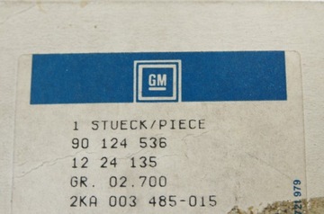 LAMPA OSVĚTLENÍ TABULKY SPZ - OPEL KADETT E ASCONA C