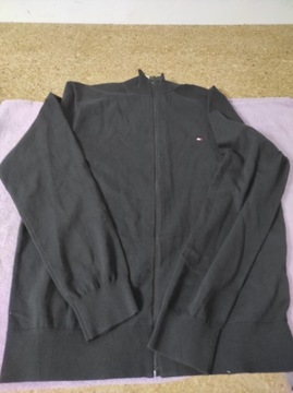 Tommy Hilfiger ZAPINANY NA ZAMEK SWETER Z KOLEKCJI 1985 R. XXL