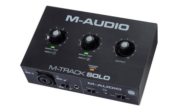 M-audio M-track Solo — аудиоинтерфейс USB