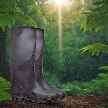 БОТИНКИ ХОРОШИЕ МУЖСКИЕ/ЖЕНСКИЕ, ЧЕРНЫЕ, ВЫСОКИЕ, НЕСКОЛЬЗЯЩИЕ, КОМФОРТНЫЕ, размер 41