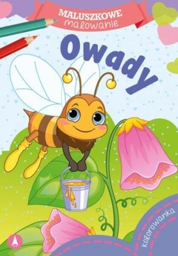 KOLOROWANKA MALUSZKOWE MALOWANIE OWADY