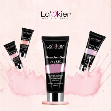 Набор из 7 акриловых гель-лаков, акриловых поли-полигелевых гибких форм.