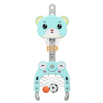 Kosz do koszykówki z bramką 3w1