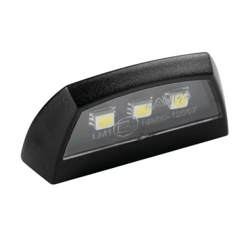 E-ion, 3 Smd oświetlenie tablicy rejestracyjnej LED, 12V LAMPA