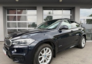 BMW X6 F16 Crossover xDrive50i 450KM 2017 BMW X6 Salon Polska Czujniki Kamera Automat 4.4 Benzyna 450KM, zdjęcie 2