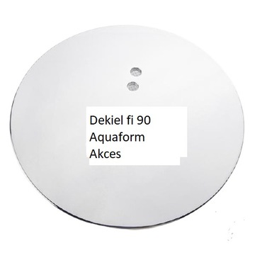 Dekiel syfonu CHROMOWANY, AKCES/ AQUAFORM FI 90