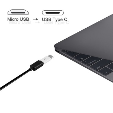 АДАПТЕР РАЗЪЕМ КАБЕЛЯ АДАПТЕРА MICRO USB — USB TYPE-C 3.1
