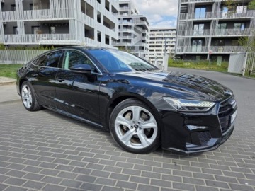 Audi A7 C8 2022 AUDI A7 45TFSI 2.0l benzyna 265KM Salon PL Bezwypadkowy 56,455km VAT23%