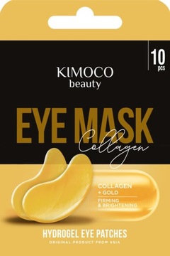 KIMOCO HYDROGEL EYE PATCH COLLAGEN & GOLD HYDROŻELOWE PŁATKI POD OCZY