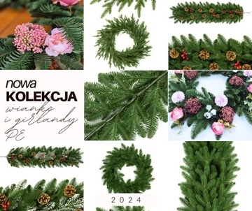 Венок НАТУРАЛЬНАЯ Пихта 100% ПЭ подложка для дверного столика цветочные композиции могила