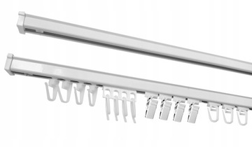 Karnisz szyna sufitowa aluminiowa PS 210 cm