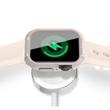 Spigen Rugged Armor - Чехол для Apple Watch 4/5/6/7/8/9/SE 44/45 мм (Dune