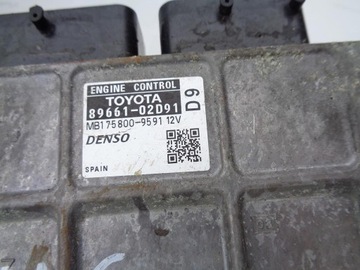 JEDNOTKA 89661-02D91 TOYOTA AURIS I 1 2.0 D4D