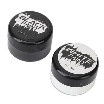 Набор для рисования лица с 2 кистями, которые можно смешивать.