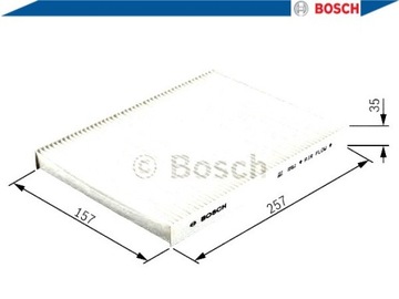 BOSCH FILTR KABINY RENAULT MEGANE III 08- Z AKTIVNÍ