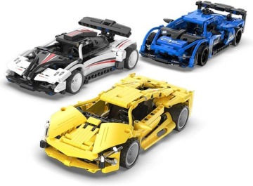 CADA BLOCKS СПОРТИВНЫЙ АВТОМОБИЛЬ Z-WIND RACING CAR PULL BACK 321 EL