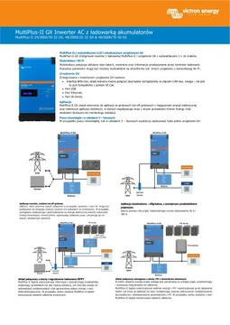 Инвертор MultiPlus-II GX 48/3000/35-32 с зарядным устройством