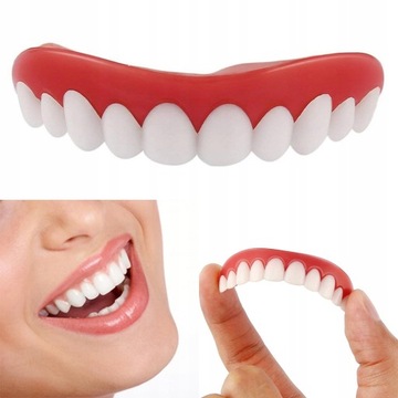 NAKŁADKA NA ZĘBY DZIĄSŁA SZTUCZNE ZĘBY SMILE ETUI