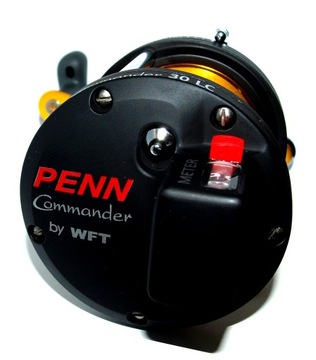 Множитель PENN Commander 30LC от плетеной лески WFT FREE длиной 300 м