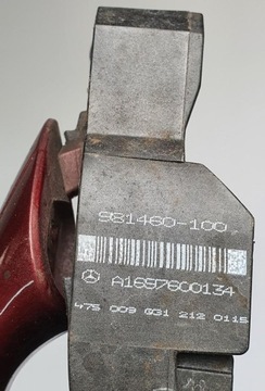 KLIKA DVEŘE LEVÝ PŘEDNÍ 597 MERCEDES W245 A1697600134