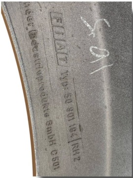 50901194, FIAT IDEA Leiste Schutzleiste des Kotflügels hinten 50901194 !J | thumb 3