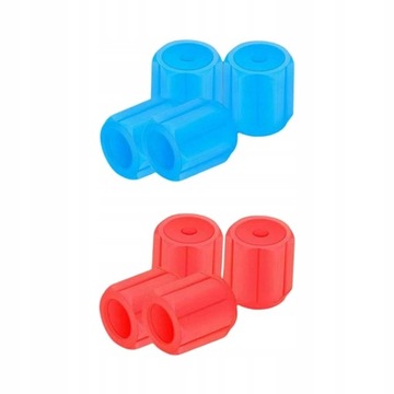 8 szt. Nakrętek na zawory opon samochodowych Noctilous Tire Blue
